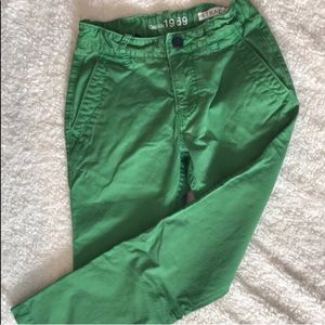 Gap boys dress pants chinos Bright Grass Green